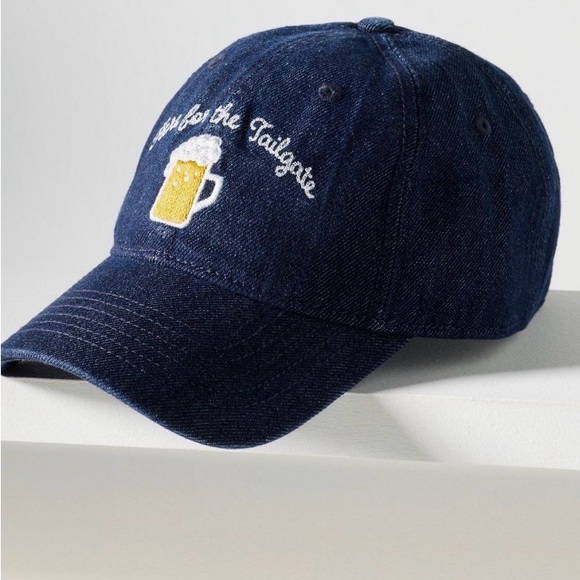 Anthropologie Accessories - Anthropologie Coney Island Picnic Good Sport Baseball Cap